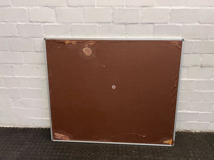 Office White Board with Metal Frame (Damaged with Smears & Scratches) (Width: 122cm)(Height: 103cm) - PRICE DROP