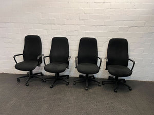 Black Classic High Back Office Chair