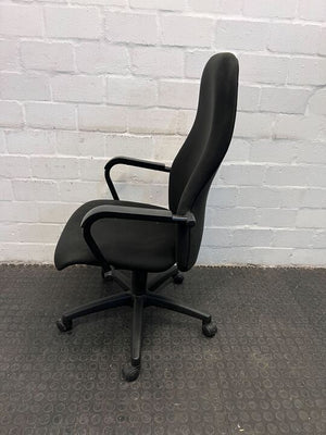 Black Classic High Back Office Chair