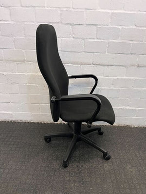 Black Classic High Back Office Chair