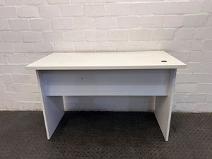 White Office Desk with Two Drawers (Width: 120cm)(Height: 77cm)