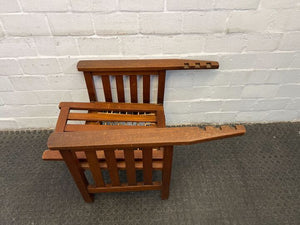 Wooden Adjustable Riempie Chair (Needs to be Restrung)