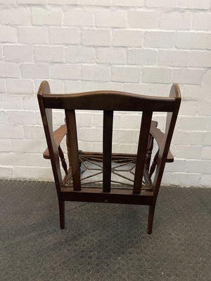 Vintage Italian Styled Wooden Chair Frame