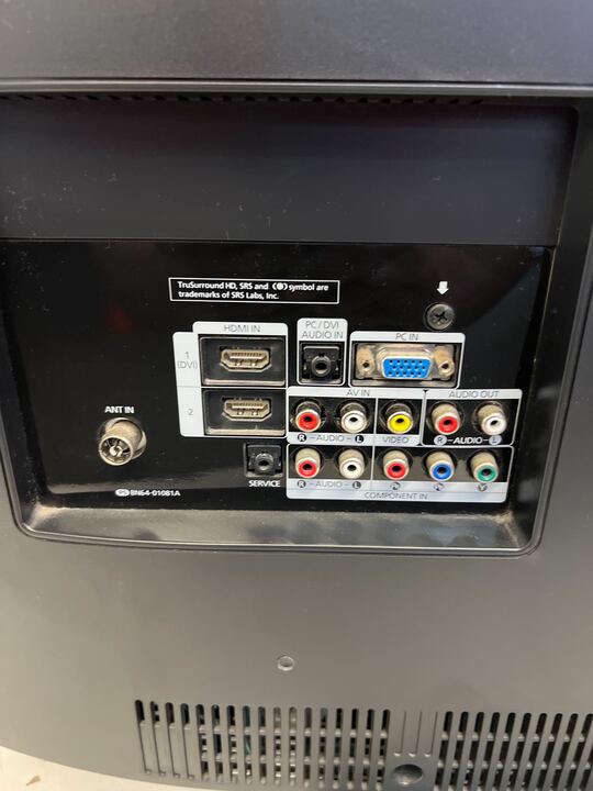 Samsung 32" LCD Black TV (Model: LA32B350F1) - PRICE DROP