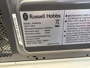 Russell Hobbs Gray Microwave (Model: RHMA23L)