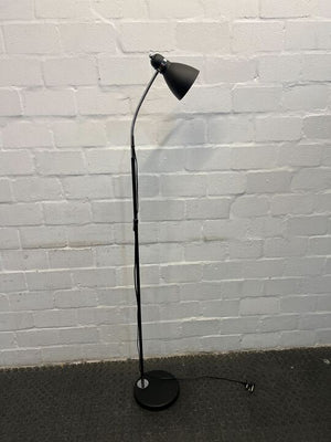 Mid-Century Black Floor Standing Lamp