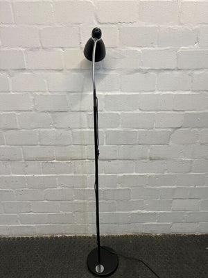 Mid-Century Black Floor Standing Lamp