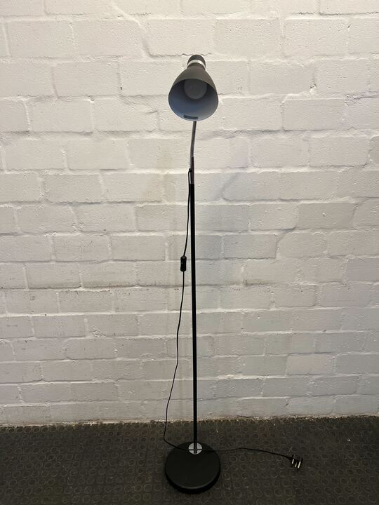 Mid-Century Black Floor Standing Lamp