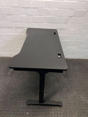 Habibi Black Gaming Desk (Width: 120cm)(Height: 76cm)