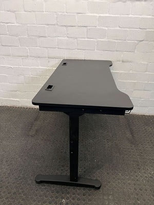 Habibi Black Gaming Desk (Width: 120cm)(Height: 76cm)