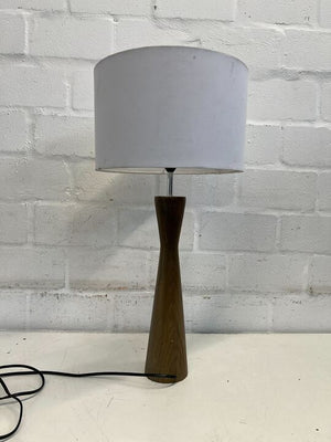 Phillip Lloyd Powell Wooden Table Lamp