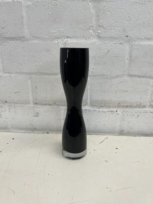 Black Leonardo Bowling Pin Styled Vase