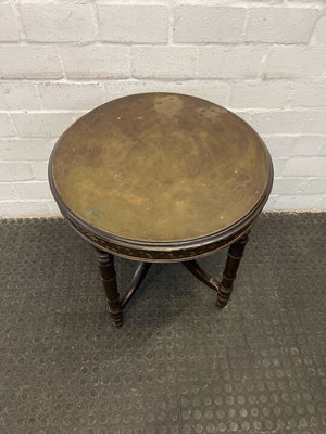 Dark Brown 19th Century Styled Indian Table (Width: 67cm)(Height: 71.5cm)