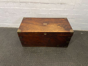 Mahogany 19th Century Styled Cedar Chest (Missing Handle & Lock)