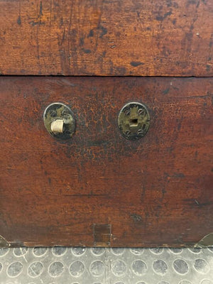 Mahogany 19th Century Styled Cedar Chest (Missing Handle & Lock)