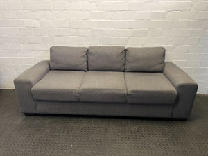 Gray Ash Three Seater Upholstered Couch