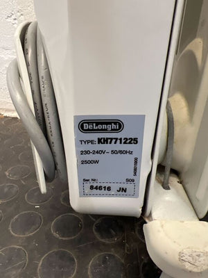 DeLonghi White Electric Heater (KH771225)