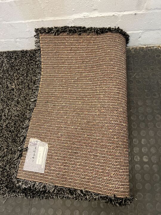 Shaggy Luxury Brown Carpet (84cm x 255cm) - PRICE DROP