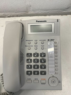 Panasonic White Single Line Landline Phone