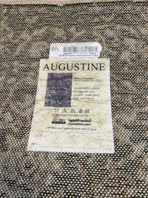 Augustine Dark Gray Artistic Patterned Carpet (287cm x 207cm)