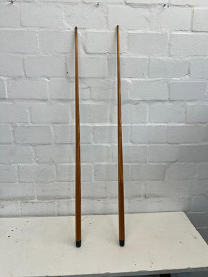 Wooden Light Brown Pool Que Stick