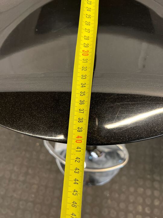 Black Modern Adjustable Bar Stool - PRICE DROP - 2ndhandwarehouse.com