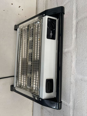 HomeStar Black & White Quartz Heater (Model: HS-106F-1)