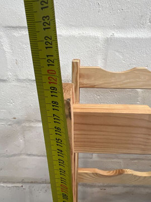 Wooden European Styled Wine Rack (Width: 70m)(Height: 119cm) - 2ndhandwarehouse.com