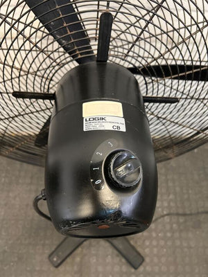 Logik Black Standing Fan (Model: HVP-65)