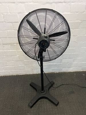 Logik Black Standing Fan (Model: HVP-65)