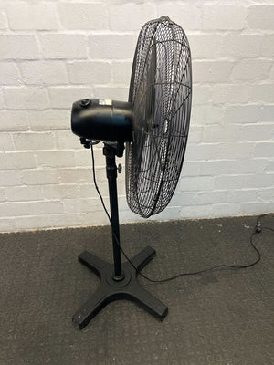 Logik Black Standing Fan (Model: HVP-65)