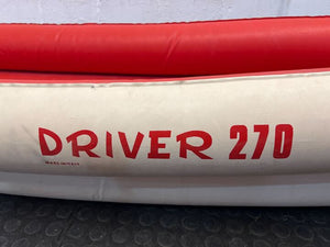 Driver 270 Red & White Inflatable Canoe