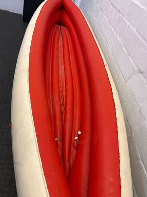 Driver 270 Red & White Inflatable Canoe