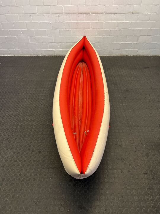Driver 270 Red & White Inflatable Canoe