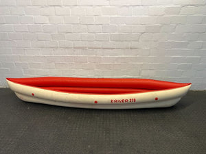 Driver 270 Red & White Inflatable Canoe