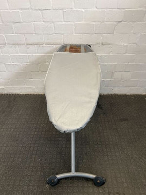 White Steel Framed Ironing Board (Rust on Frame)