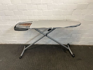 White Steel Framed Ironing Board (Rust on Frame)