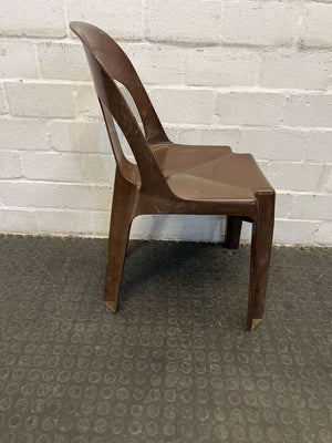 Brown Plastic Party Chair