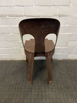 Brown Plastic Party Chair