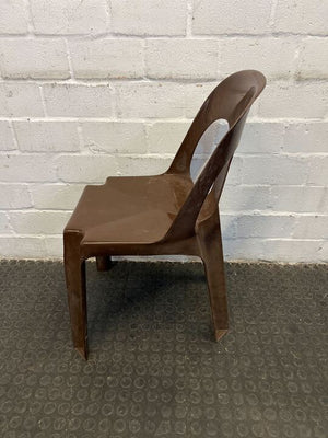 Brown Plastic Party Chair