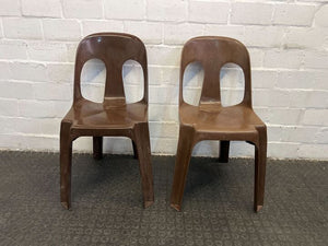 Brown Plastic Party Chair