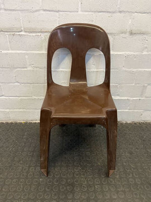 Brown Plastic Party Chair