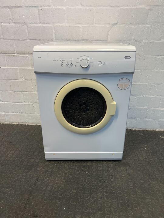 Defy White Front Loader 5KG Tumble Dryer (Model: DTD 258)