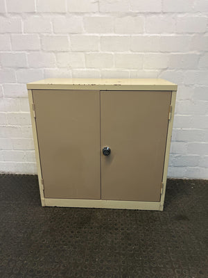 Steel Beige Office Wardrobe (Rusty)