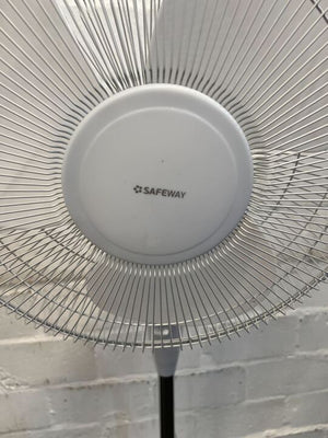 Safeway White Standing Fan (Model: SAF2488)