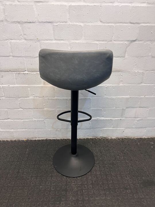 DecoFurn Gray Barstool (Minor Fabric Tear) - PRICE DROP - 2ndhandwarehouse.com