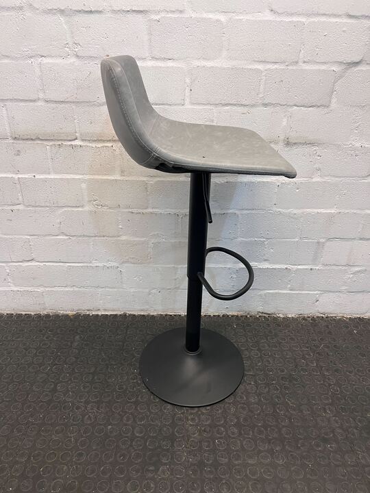 DecoFurn Gray Barstool (Minor Fabric Tear) - PRICE DROP - 2ndhandwarehouse.com