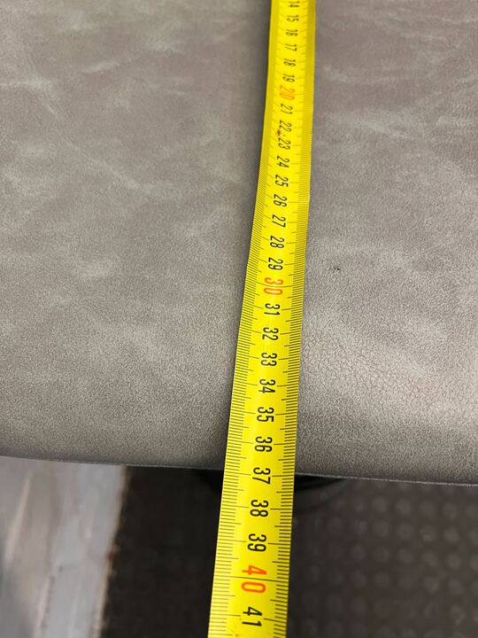 DecoFurn Gray Barstool (Minor Fabric Tear) - PRICE DROP - 2ndhandwarehouse.com