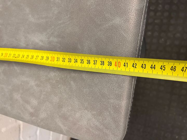 DecoFurn Gray Barstool (Minor Fabric Tear) - PRICE DROP - 2ndhandwarehouse.com