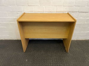 Light Brown Simple Office Desk (Minor Chip on Sides)(Width: 94cm)(Height: 74.5cm)